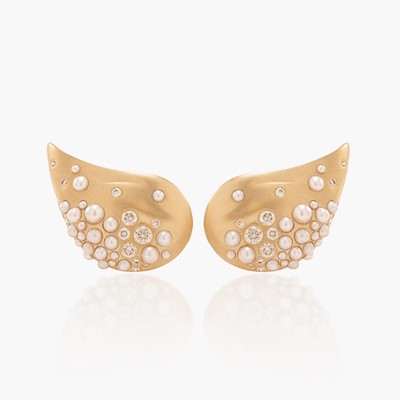 DROP SHINE LOBE EARRINGS